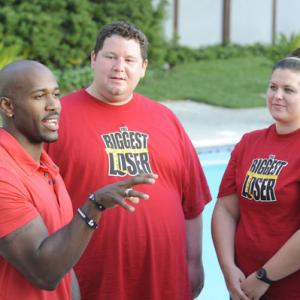 Still of Dolvett Quince and Courtney Rainville in The Biggest Loser 2004
