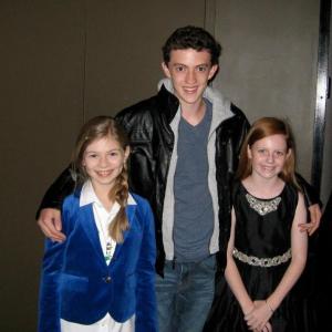 Victoria Leigh, Blake Mizrahi and Clare Foley at NYC Sinister premier.