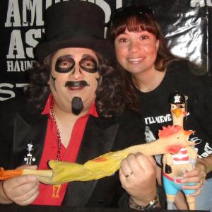 The legendary Svengoolie and Katina at a public appearance.