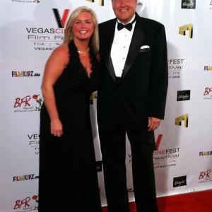Mike  Dena Wargo on the red carpet at the Vegas Cine Fest Awards Ceremony