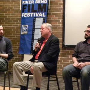 Participating in a panel discussion at the River Bend Film Festival in South Bend IN