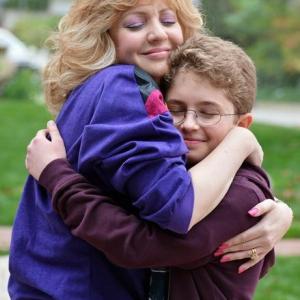 Still of Wendi McLendonCovey and Sean Giambrone in The Goldbergs 2013