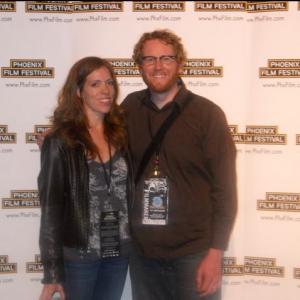 The 2010 Phoenix Film Festival. NONAMES director Kathy Lindboe and THE SCENESTERS director TODD BERGER.