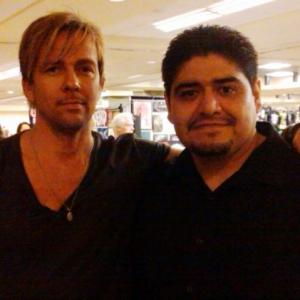 Hugo Matz with Sean Patrick Flanery 2013