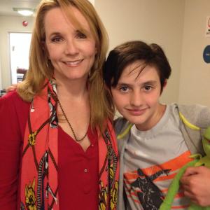 On the set of Saint Francis with the amazing Lea Thompson Shes so sweet!