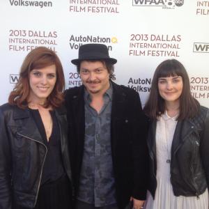 James Bird Adriana Mather and Anya Remizova at Dallas International Film Festival 20133