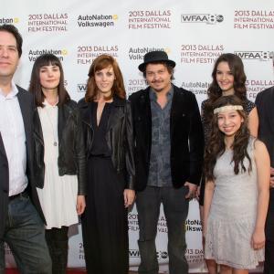 Chasing Shakespeare premier at Dallas International Film Festival 2013 with Adriana Mather James Bird Norry Niven Chelsea Ricketts Eric Kaye