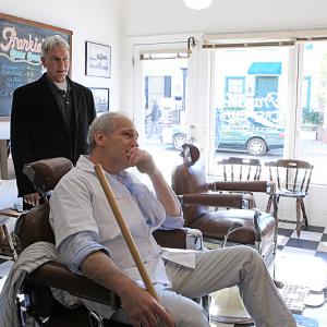 Still of Mark Harmon and Jay Acovone in NCIS Naval Criminal Investigative Service 2003