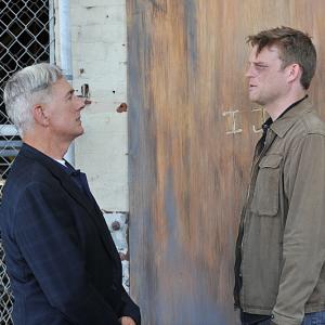 Still of Mark Harmon and Brad Beyer in NCIS: Naval Criminal Investigative Service (2003)