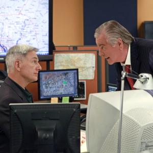 Still of Mark Harmon and Robert Wagner in NCIS Naval Criminal Investigative Service 2003