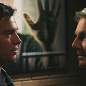 Mark Harmon and Michael Weatherly in NCIS: Naval Criminal Investigative Service (2003)