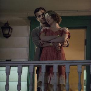 Still of Justin Theroux and Carrie Coon in The Leftovers 2014
