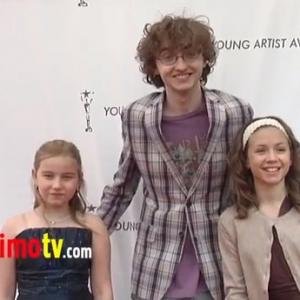 At the 34th Young Artists Awards Studio City Hollywood with the awesomely talented Michael Reid and Sage Boatwright