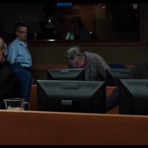 Still of Samuel Fröler, Krassimir Dokov and Igor Skvarica in The Prosecutor the Defender the Father and His Son (2014)