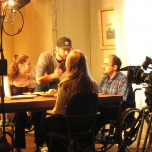 Ethan Burnette - Directing a scene from short film 