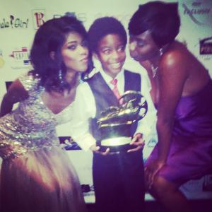 Alicia Monet caldwell Jamika Brown Best Child Actor 2014 Nollywood AfricanOscars