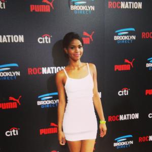 Alicia Monet Caldwell at Rocnation's annual brunch