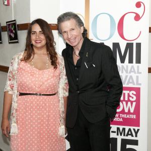 Monica Rosales, Executive Director of the DocMiami International Film Festival. and Richard Warren Rappaport