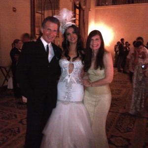 Richard Warren Rappaport Adriana De Moura and Rene Katz at Adrianas wedding The Biltmore Coral Gables Florida