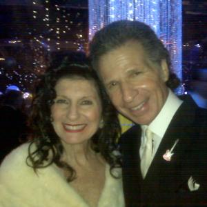 Richard Warren Rappaport and Hello Hollywood's Rene' Katz at the Governor's Ball during the 2011 Primetime Emmy Awards, Los Angeles