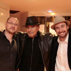 With french star Jean-Pierre Kalfon and producer Benoit Pierre during the first screening of La Vie Simple (A Simple Love, Enormous Prod.)