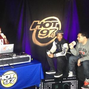 Astro, Peter Rosenberg and Cipha Sounds @ Up Late with Rosenberg on Hot 97. 3-7-13