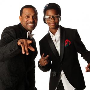 Astro and Mike Epps  The 43rd Annual NAACP Image Awards