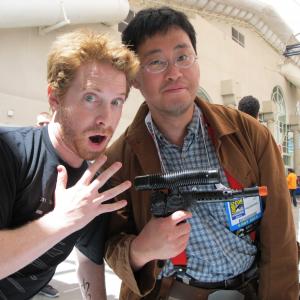 Seth Green (Robot Chicken) and I at SDCC 2013.