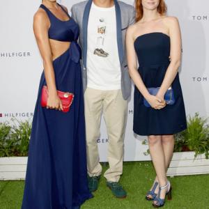 Red carpet Actors Nina Senicar Francesco Scianna and Cristiana Capotondi attend Tommy Hilfiger Preppy Pop Up House opening cocktail as part of Milan Fashion Week Menswear SpringSummer 2012 on June 18 2011 in Milan Italy