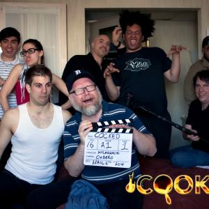 Fun times on the set of COOKED!