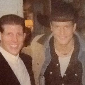 On the set of  The Cowboy Way  with Woody Harrelson