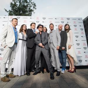 Much Ado cast at the LA premiere at Oscars Outdoors