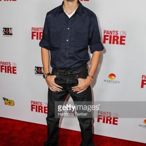 Cole at the Disney premiere of Pants on Fire