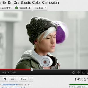 Still from Best Buys Beats by Dr Dre Commercial