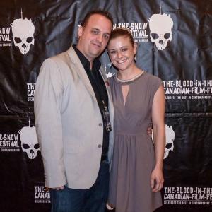 Producer Kelly Michael Stuart and actress Caleigh Le Grand