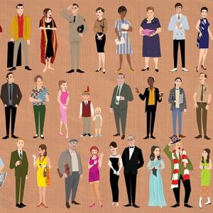 Dyna Moes Mad Men Illustrated