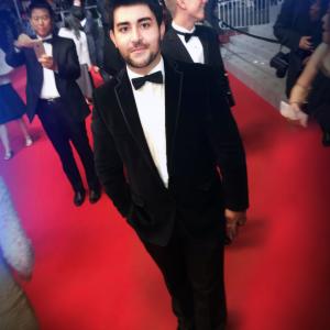 Arya Moghaddam, attending the 68th Cannes Film Festival. (2015)