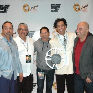 2013 Best Independent FilmXican Indie Film Fest With Su Teatro Artistic Director Tony Garcia Festival Director Daniel Salazar and Culture Clash members Herbert Siguenza and Ric Salinas!