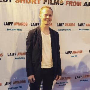 Bryce Lee Townsend at the Los Angeles Independent Film Festival Awards
