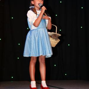 Singing Somewhere over the rainbow at the Ronald McDonald Charity Gala September 2011