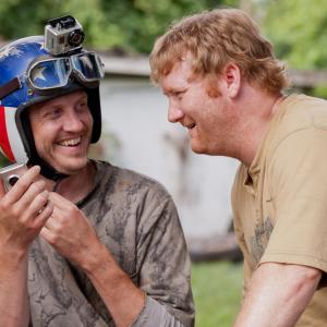 Still of Kyle Davis and Jon Reep in Into the Storm 2014