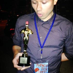 Winner Best Narrative Feature Director at Phenom Film Festival 2013
