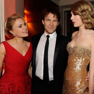 Anna Paquin, Stephen Moyer and Taylor Swift