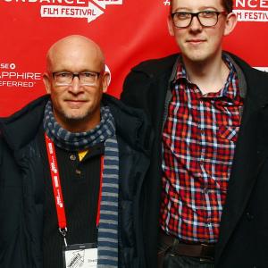 Alex Gibney and James Ball at event of We Steal Secrets: The Story of WikiLeaks (2013)