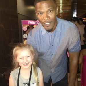 Jamie Fox. HOLLYWOOD, CA - SEPTEMBER 27: Abigail Zoe Lewis attends the Premiere of My Little Pony Equestria Girls Rainbow Rocks (My Little Pony) at TCL Chinese Theatre on September 27, 2014 in Hollywood, California.