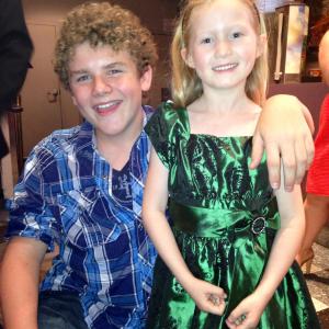 Abigail and Sean Ryan Fox A horse for summer red carpet premiere July 22 2014