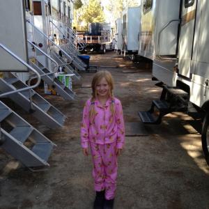 Abigail  Criminal Minds trailer area September 4 2014