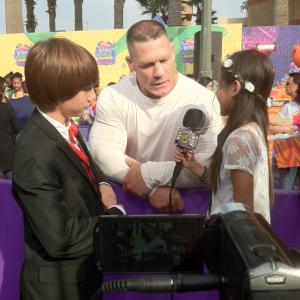 Cheyenne Nguyen Interview John Cena from WWE at 2014 KCA
