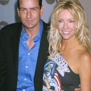 Heather Locklear and Charlie Sheen