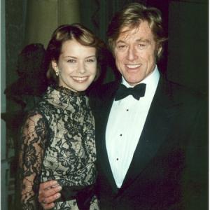 Robert Redford and Andrea Osvárt in Spy Game (2001)